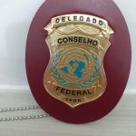 Distintivo / Bolachão Delegado do Cons. Federal de Direitos Humanos - Bolachoes, Distintivo / Bolachão Delegado do Cons. Federal de Direitos Humanos imagem 1