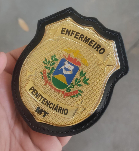 Distintivo / Bolachão - Personalizável Mato Grosso MT - Bolachoes, vista frontal